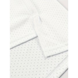 Men's #7 Embroidered Polyester Football Jersey, V-Neck Breathable Sports Shirt for Casual & Team Activities, Loose Fit Knit Fabric Top for Running, Hiking, Cycling - S-3XL