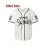 Men's American Baseball Jersey #10 - White V-Neck Loose Fit 