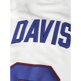 Men'S #8 Baseball Jersey Classic Vintage All Stitched Retro 80s Movie S-XXXL