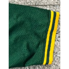 Men's #24 Green Baseball Jersey - Breathable Embroidered Polyester, Loose Fit V-Neck Button-Up for Team Sports, Training & Casual Outings | Machine Washable, Spring/Summer/Fall | Sizes S-3XL