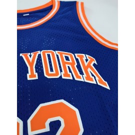 32 Men'S Sports Basketball Shirt, Breathable Sleeveless Embroidered Sweatshirt For Summer Training Competitions, Breathable And Loose, Perfectly Designed High Quality Clothing