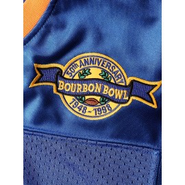 [Everyday Comfort] Men's #9 Blue American Football Jersey, V-Neck,, Polyester, Sizes S-XXXL - Ideal for Team Sports, Casual Wear & Training