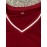 Men'S # 22 Embroidered Basketball Shirt - Breathable And Lightweight Casual Sportswear In Deep Red - Training And Competition