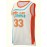 1pc Flint Tropics #33 Men'S Basketball Jersey - Vintage Style Breathable Sleeveless Polyester Uniform with Embroidery, Moisture-Wicking for Training, Competition, Casual Wear