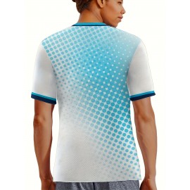 Professional Sports Fabric Women's Creative Pattern Print Country Home Soccer Jersey T-shirt, As Gifts For Sports Fans