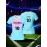 Customized Name & Number Women's V-Neck Football Jersey - Breathable Quick-Dry Moisture-Wicking Fabric, Team Training & Casual Wear, Light Blue with Black Number Print, Spring Summer Fall Sports Apparel, Breathable Fabric