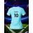 Customized Name & Number Women's V-Neck Football Jersey - Breathable Quick-Dry Moisture-Wicking Fabric, Team Training & Casual Wear, Light Blue with Black Number Print, Spring Summer Fall Sports Apparel, Breathable Fabric